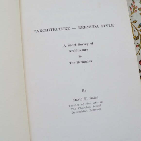Architecture - Bermuda Style A Short Survey of Architecture in the Bermudas - Picture 3 of 4